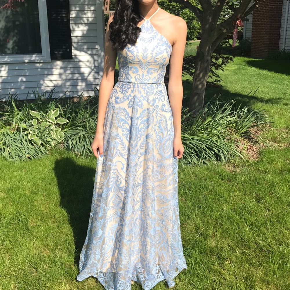 Dillard’s prom dress formal floor-length